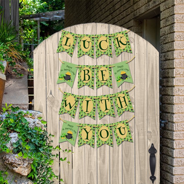 Bandeirinha Feliz Sorte para os Irlandeses (Criador carregado)