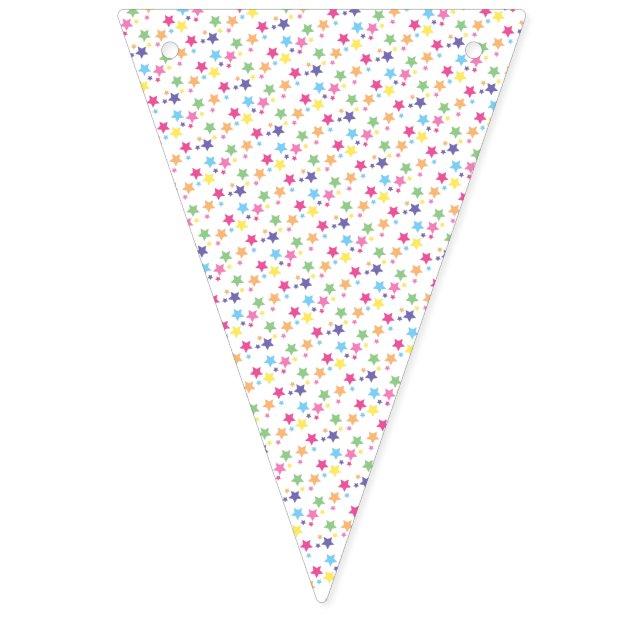 Bandeirinha Festa das Estrelas Arco-íris illusima (Primeira Bandeira)