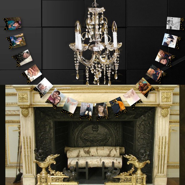 Bandeirinha Festa de Aniversário da Graduação de Fotos de Pont (Criador carregado)