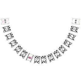 Bandeirinha Festa de aniversário de Corrida de Rapariga | Rápi