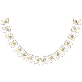 Bandeirinha Festa de aniversário de Escavador de Caminhão de C