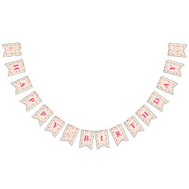 Bandeirinha Festa de aniversário de Menina Ballerina