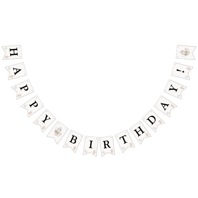 Bandeirinha Festa de aniversário do Tema do Dragão (Todos)