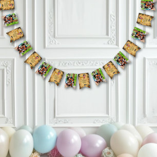 Bandeirinha Festa de aniversário Pirata