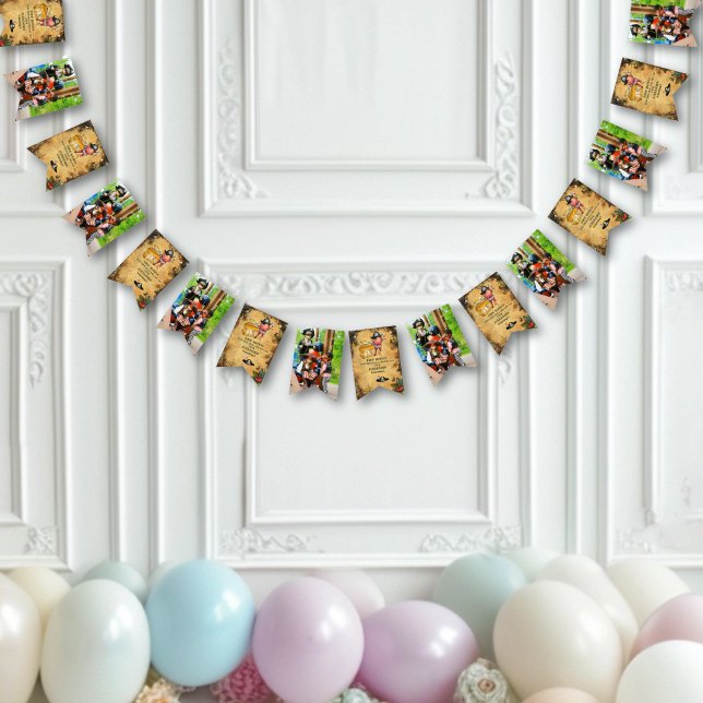 Bandeirinha Festa de aniversário Pirata (Criador carregado)