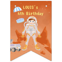 Festa de aniversário temática de menino astronauta