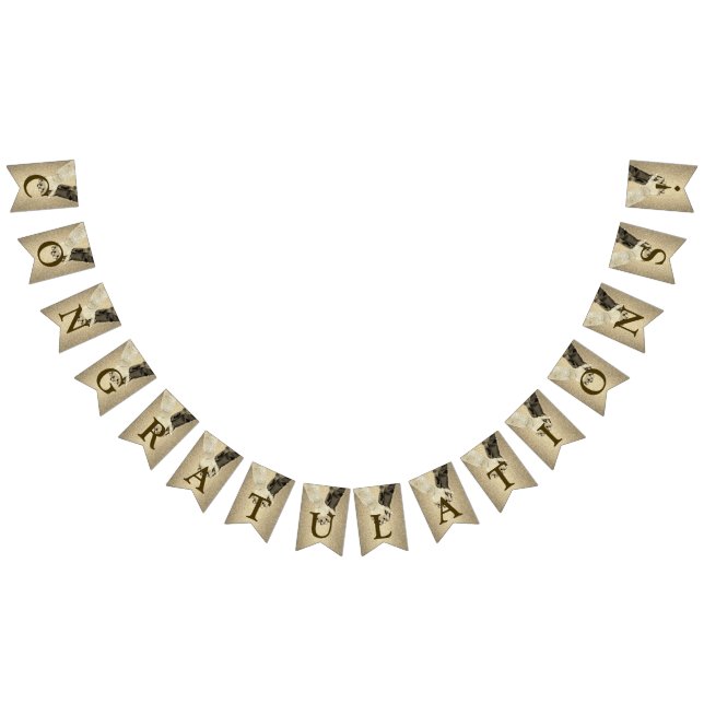 Bandeirinha Festa de casamento de boas-vindas, Glitter Noord G (Todos)