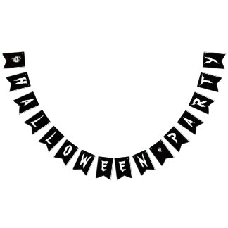 Bandeirinha Festa de Halloween