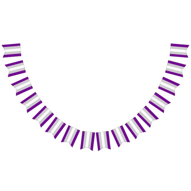 Bandeirinha Festa LGBT de Sinalizador de Orgulho Grayssexual (Todos)