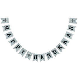 Bandeirinha Festival Simples de Luzes Menorah Hanukkah