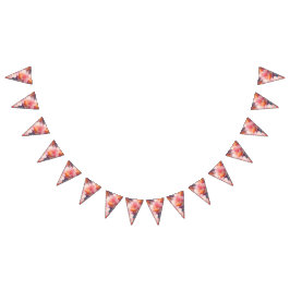 Bandeirinha Floral bunting banner