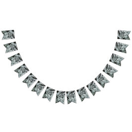 Bandeirinha Flores brancas