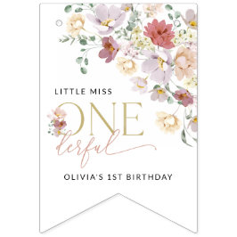 Bandeirinha Flores Coloridas, Flores Selvagens, Primeiro Anive