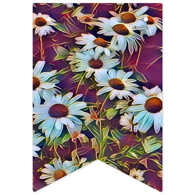 BANDEIRINHA FLORES DE DAISY (Primeira Bandeira)