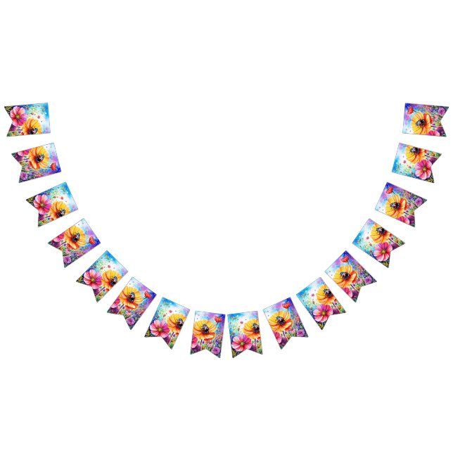 Bandeirinha Flores e Damibugs (Todos)