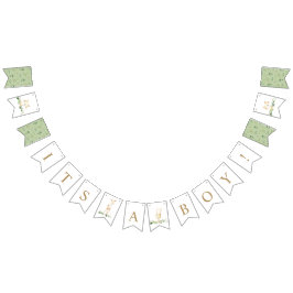 Bandeirinha Floresta Selvagem é um Chá de fraldas