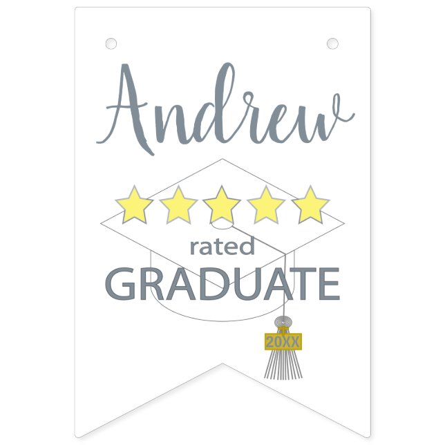 Bandeirinha formando classificado com 5 estrelas (Primeira Bandeira)