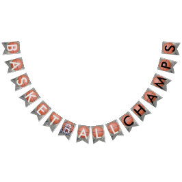 Bandeirinha Formando de Banner de Bunting Azul de Basquete