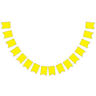 Bandeirinha Formas de abstrato amarelo e laranja sobrepõem-se