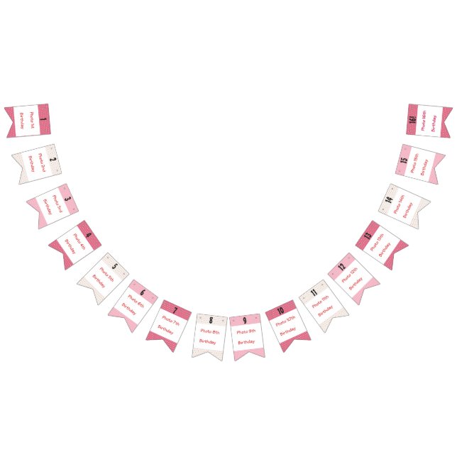 Bandeirinha Foto de 16 doces (Todos)