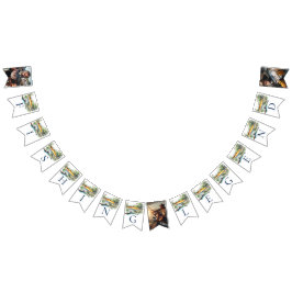 Bandeirinha Foto de Aniversário do Adulto da Lenda de Pesca