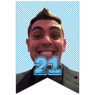 Bandeirinha Foto e idade do aniversário