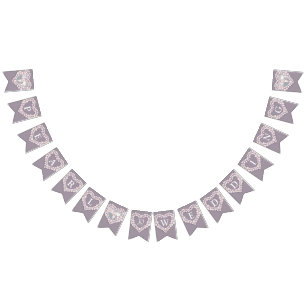 Bandeirinha Foto personalizada do 30 de aniversário de casamen