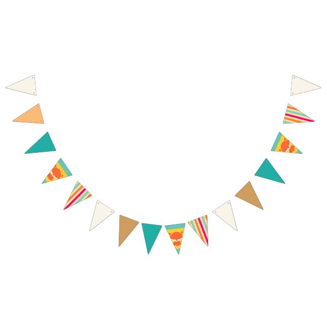 Bandeirinha Fox Flag Party - Banner da Criatura Woodland (Todos)