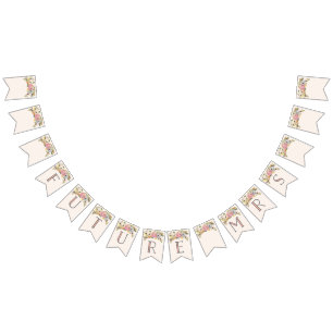 Bandeirinha Futuro Flags da Sra. Bunting Banner