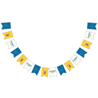 Bandeirinha Galsh Corgi Dog Em Um Chapéu De Festa de aniversár