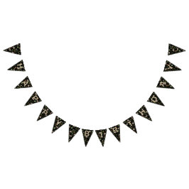 Bandeirinha gambás em campo de Berry em preto