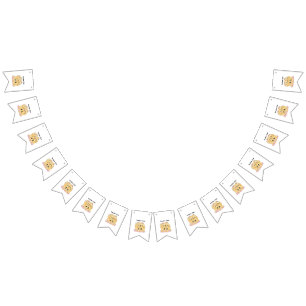 Bandeirinha Gato Sortudo (Maneki Neko)