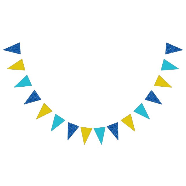 Bandeirinha Girlang med vimplar Stjärnor Dora (Todos)