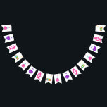 Bandeirinha Girly Science Party<br><div class="desc">Você conhece uma garota que ama ciência? Uma festa temática da ciência é perfeita para o pequeno cientista na sua vida! Faça uma festa de aniversário para crianças incrível com o Banner de Bunting Party da Girly Science projetado pela Enchantfancy Design Company. Este banner de bunting contém objetos que você...</div>