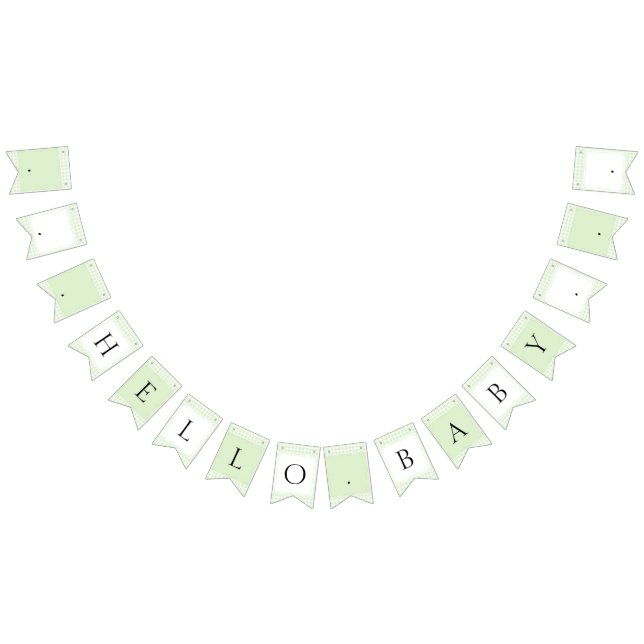 Bandeirinha Glorioso Gingham Verde (Todos)