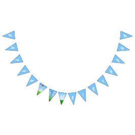 Bandeirinha Golfe de Dinossauro Bonito Era Aniversário de cria