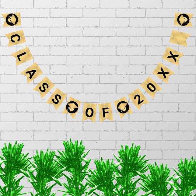 Bandeirinha Graduação Chic Crie Sua Classe De (Criador carregado)