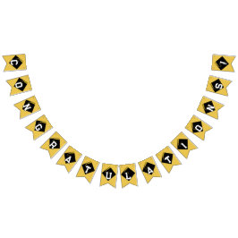 Bandeirinha Graduação Dourada