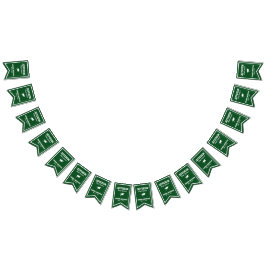 Bandeirinha Graduação feita sob encomenda que Bunting a escola