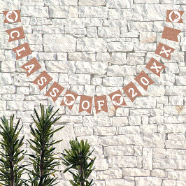 Bandeirinha Graduação Glam Rosa Crie A Sua Classe De