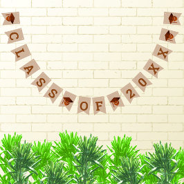 Bandeirinha Graduação Sinais de Festas Legal de Cobre Adiciona