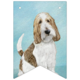 Bandeirinha Grand Basset Griffon Vendeen - Arte Cão Original