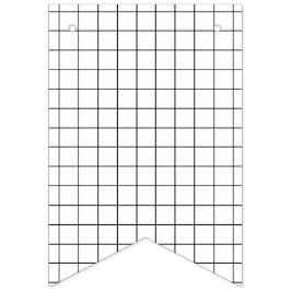 Bandeirinha Grelha Negra E Branca Minimizada