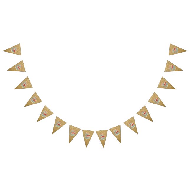 Bandeirinha Grunge Jukebox (Todos)