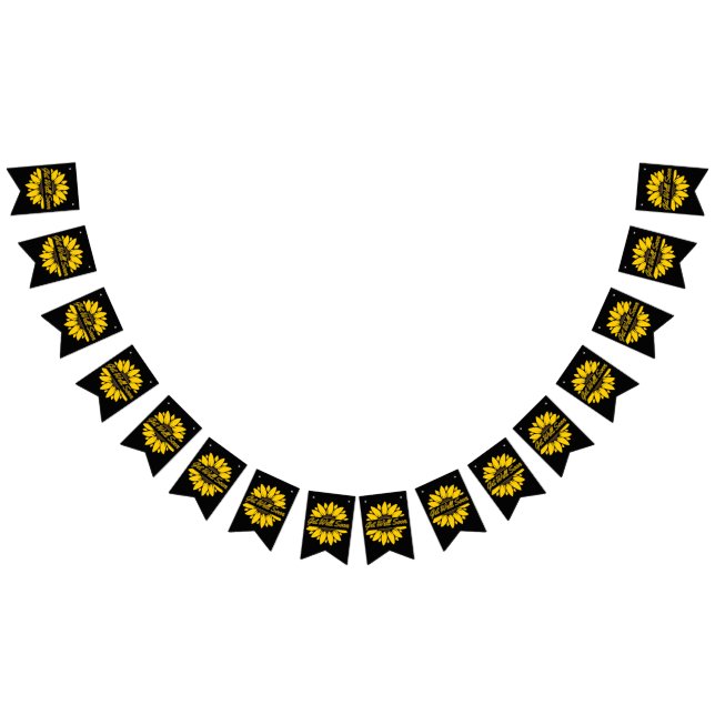 Bandeirinha Guarde Bem Logo Banner de Bandeirolas Girassol (Todos)