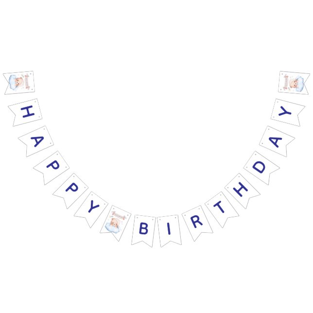 Bandeirinha Happy Birthday Bunting Banner (Todos)
