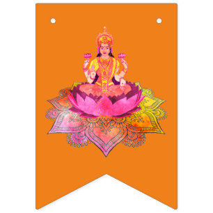 Bandeirinha Happy Diwali - Deepalavi Lakshmi Goddese 4