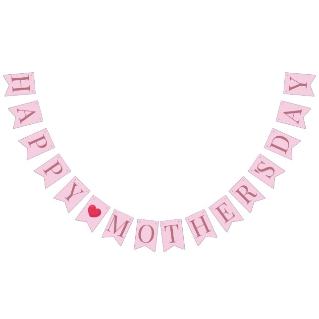 Bandeirinha Happy Mothers Day Printable Decor (Todos)