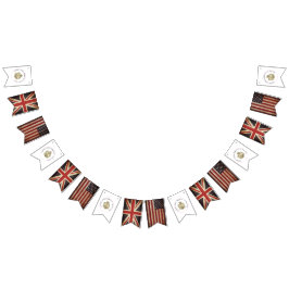 Bandeirinha Harry Loves Meghan UK & USA Flag Wedting Bunting