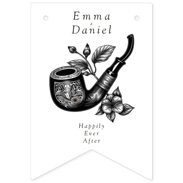 Bandeirinha Hobbiton Haven Wedding (Segunda Bandeira)